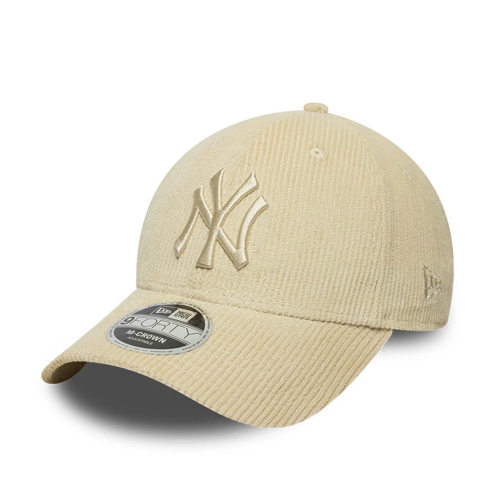 New York Yankees MLB Cord Cream 9FORTY M-Crown Adjustable Cap-klyvox