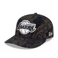 LA Lakers NBA Jacquard Chenille Black 59FIFTY Fitted Cap-klyvox