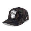 New York Knicks NBA Jacquard Chenille Black 59FIFTY Fitted Cap-klyvox
