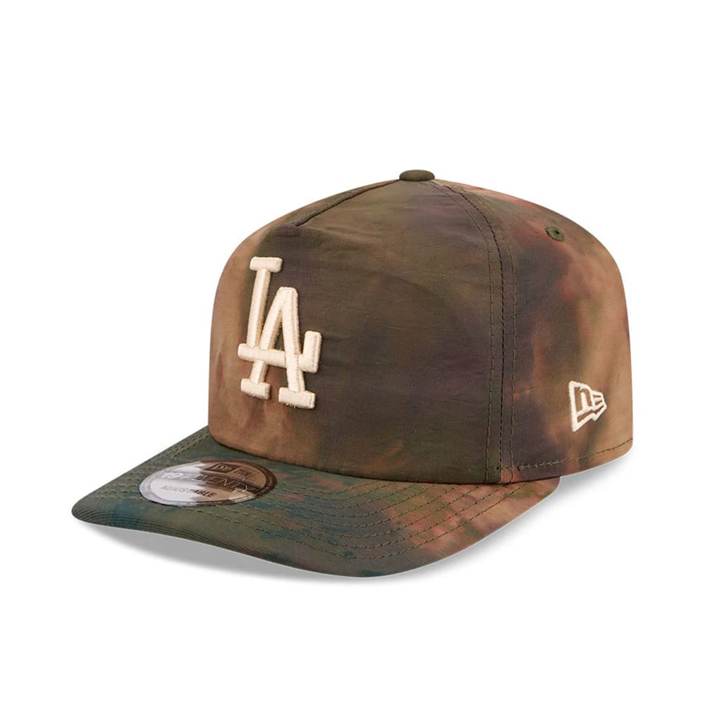 LA Dodgers MLB Nylon Wash Dye Open Green 19TWENTY Adjustable Cap-klyvox