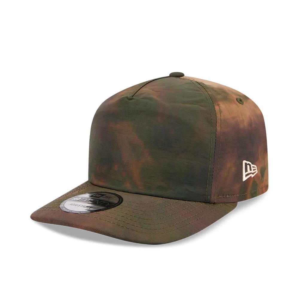 New Era Nylon Wash Dye Open Green 19TWENTY Adjustable Cap-klyvox