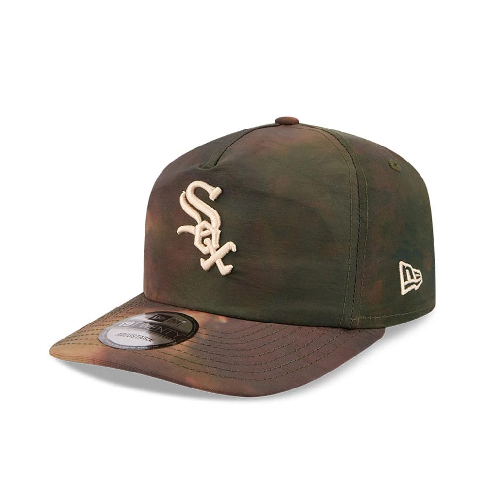 Chicago White Sox MLB Nylon Wash Dye Open Green 19TWENTY Adjustable Cap-klyvox