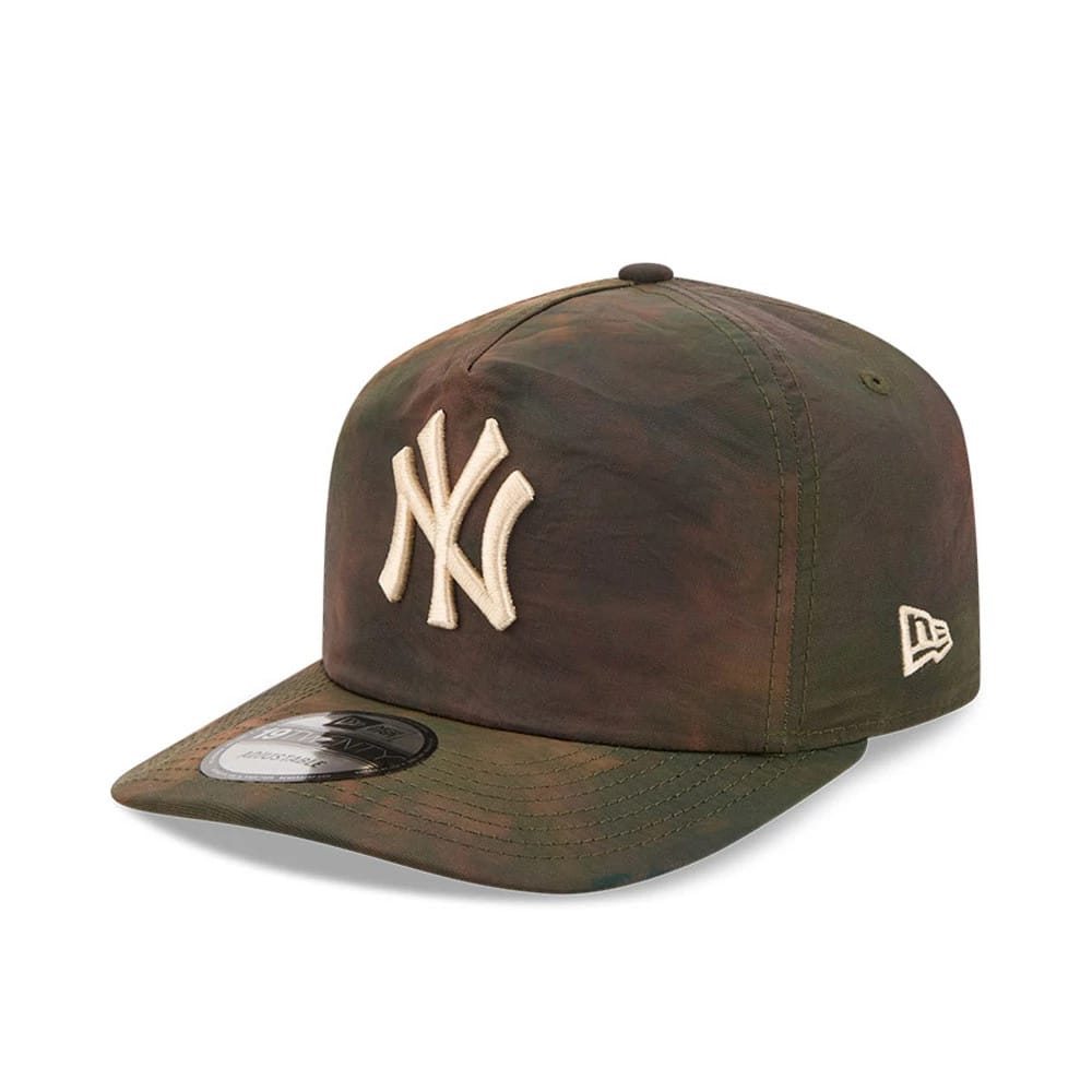 New York Yankees MLB Nylon Wash Dye Open Green 19TWENTY Adjustable Cap-klyvox