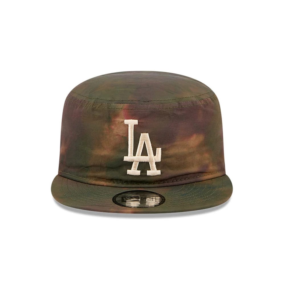 LA Dodgers MLB Nylon Wash Dye Open Green Painter Cap-klyvox
