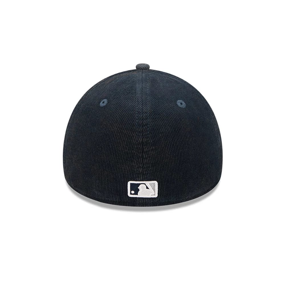 Yankees MLB Snow Wash Cord Navy 59FORTY A-Frame Fitted Cap-klyvox