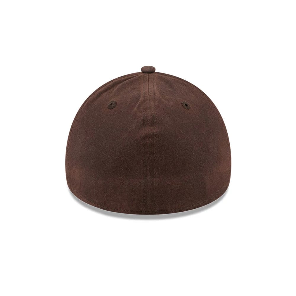 Dodgers MLB Waxy Canvas Open Brown 59FORTY A-Frame Fitted Cap-klyvox
