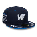Williams Launch Navy 59FIFTY Fitted Cap-klyvox