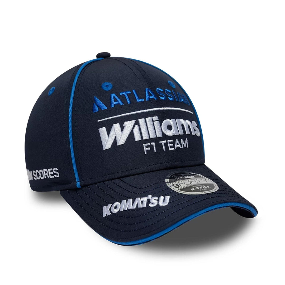 Youth Williams Team Navy 9FORTY M-Crown Adjustable Cap-klyvox
