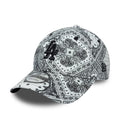 LA Dodgers MLB Washed Paisley White 9TWENTY Adjustable Cap-klyvox