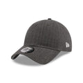 New Era Herringbone Pinstripe Charcoal Casual Classic Adjustable Cap-klyvox