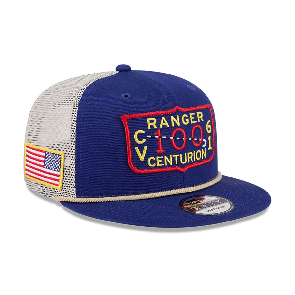 Top Gun Dark Blue 9FIFTY Trucker Adjustable Cap-klyvox