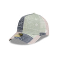 New Era Patchwork Bandana Multi 59FORTY A-Frame Fitted Cap-klyvox