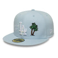 LA Dodgers MLB City Icon Pastel Blue 59FIFTY Fitted Cap-klyvox