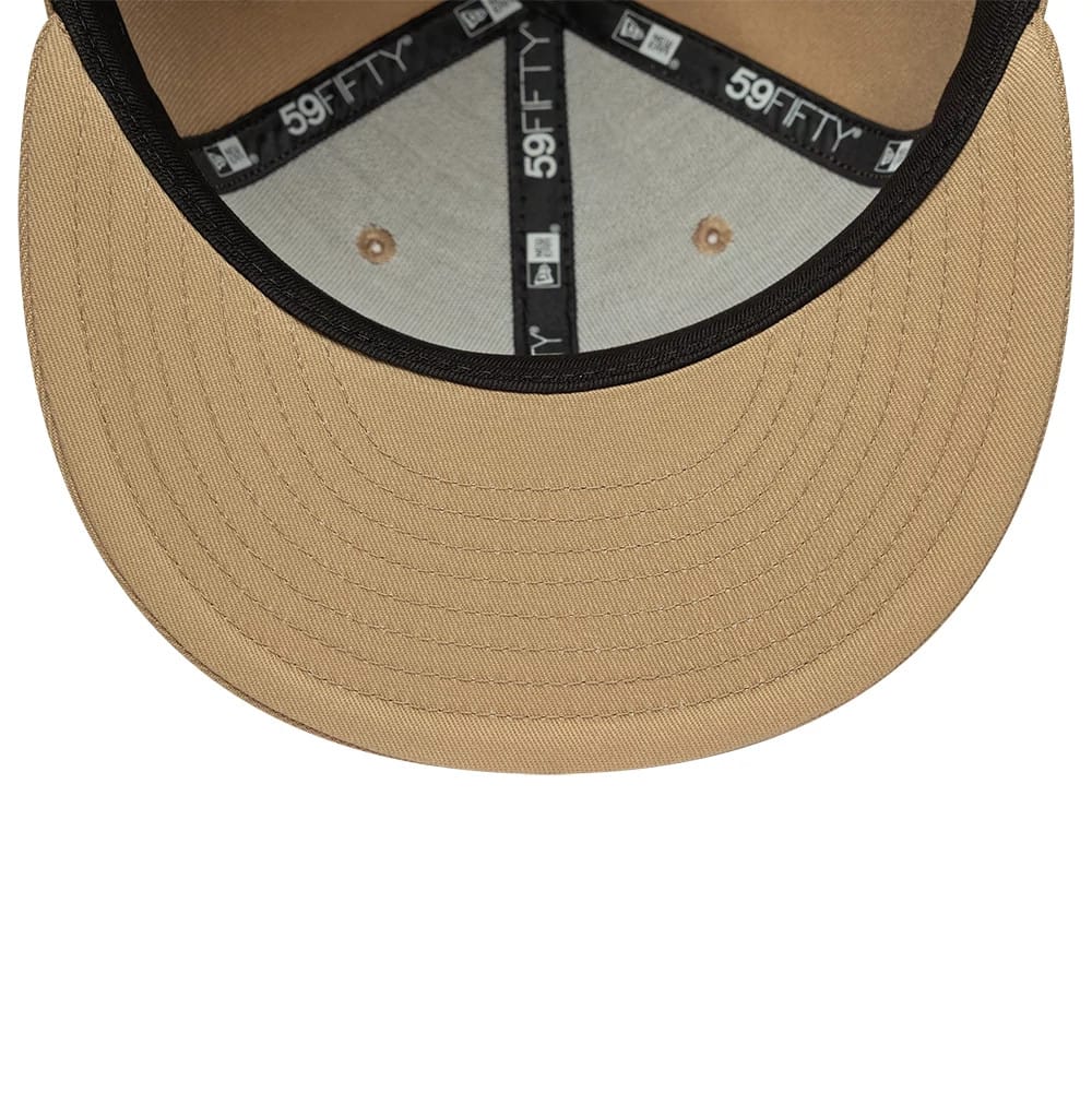New York Yankees MLB League Essential Light Beige 59FIFTY Fitted Cap-klyvox