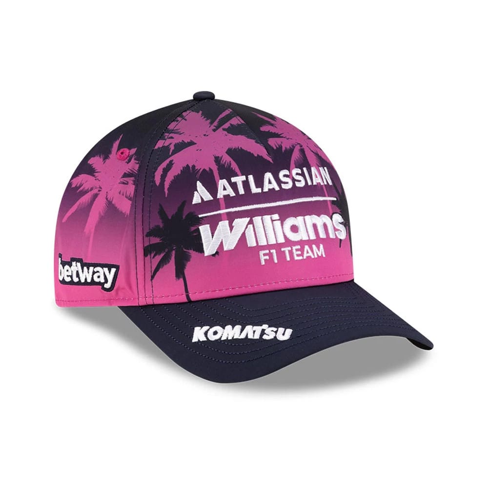 Williams Miami Navy 9FORTY M-Crown A-Frame Adjustable Cap-klyvox