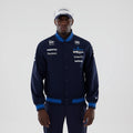 Williams Navy Varsity Jacket-klyvox