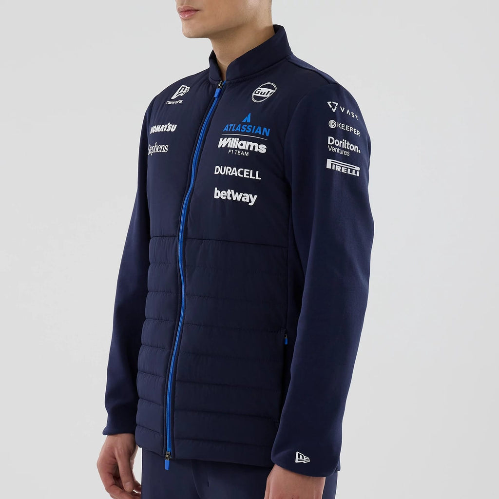 Williams Navy Hybrid Jacket-klyvox