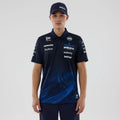 Williams Navy Tech Polo T-shirt-klyvox