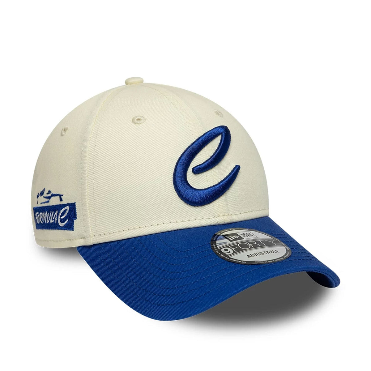 FIA Formula E Cream 9FORTY Adjustable Cap-klyvox