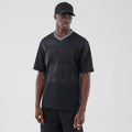 New Era Mesh Black Oversized T-Shirt-klyvox