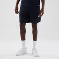 New Era Mesh Navy Oversized Shorts-klyvox