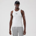 New Era Rib White Vest-klyvox