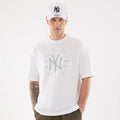 New York Yankees MLB 59FIFTY Day Graphic White T-Shirt-klyvox