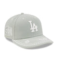 LA Dodgers MLB Fathers Day Pastel Green 59FIFTY Fitted Cap-klyvox