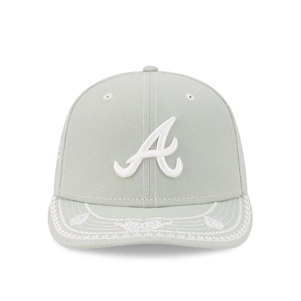 Atlanta Braves MLB Fathers Day Pastel Green 59FIFTY Fitted Cap-klyvox