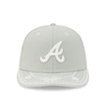 Atlanta Braves MLB Fathers Day Pastel Green 59FIFTY Fitted Cap-klyvox
