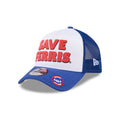 Cubs MLB X Ferris Bueller's Day Off White 9FORTY A-Frame Trucker Adjustable Cap-klyvox