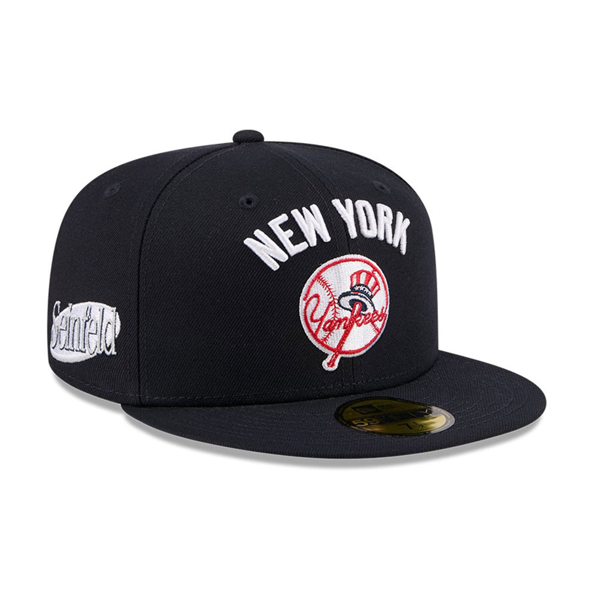 New York Yankees MLB X Seinfeld Navy 59FIFTY Fitted Cap-klyvox