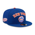New York Mets MLB X Seinfeld Cooperstown Blue 59FIFTY Fitted Cap-klyvox