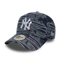 New York Yankees MLB Distressed Denim Navy 9FORTY E-Frame Adjustable Cap-klyvox