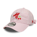 New Era Gingham Bowback Pastel Pink 9TWENTY Adjustable Cap-klyvox