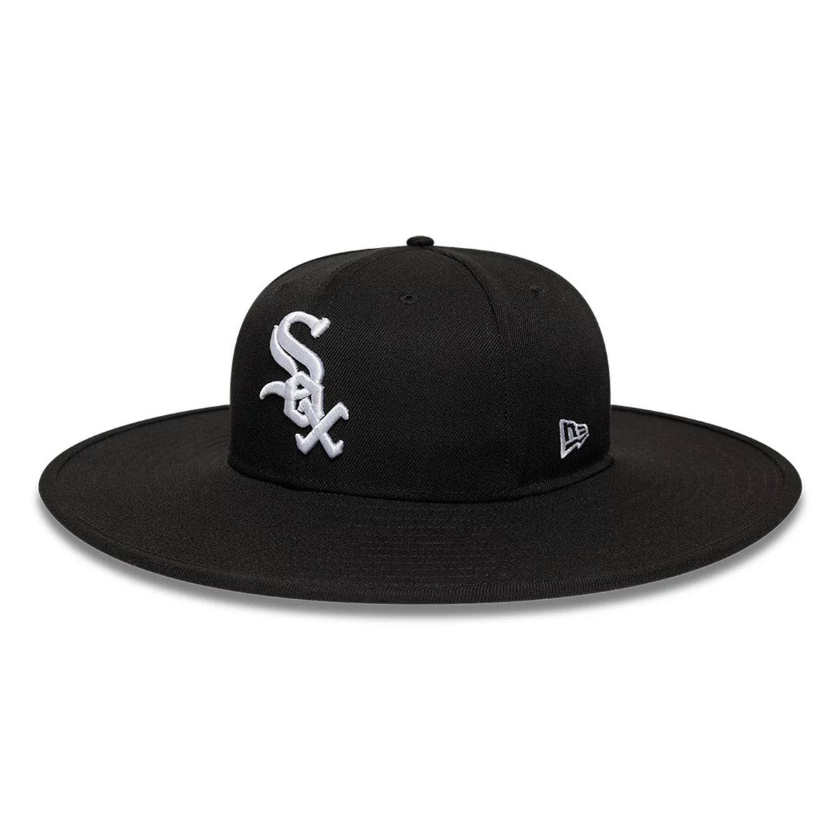 Chicago White Sox MLB 6 Panel Black Fitted Bucket Hat-klyvox