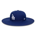 LA Dodgers MLB 6 Panel Dark Blue Fitted Bucket Hat-klyvox