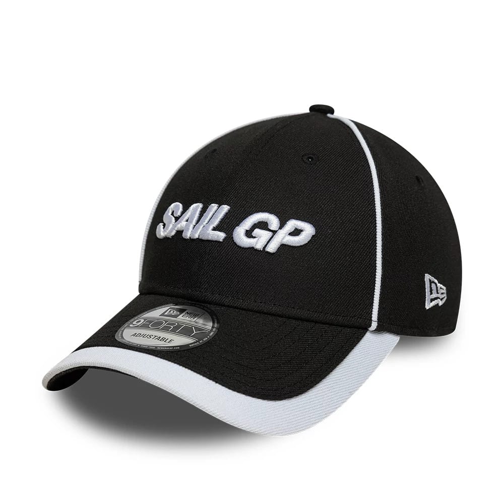 Repreve® Sail GP Piping Black 9FORTY Adjustable Cap-klyvox