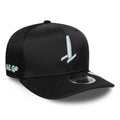 Sail GP Catamaran Black 9SEVENTY Stretch Snap Adjustable Cap-klyvox