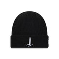 Sail GP Waffle Black Cuff Knit Beanie-klyvox
