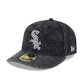 Chicago White Sox MLB 59FIFTY Day Black Low Profile 59FIFTY Fitted Cap-klyvox