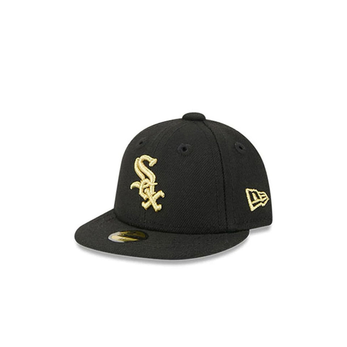 Chicago White Sox MLB 59FIFTY Day Black Mini 59FIFTY Fitted Cap-klyvox