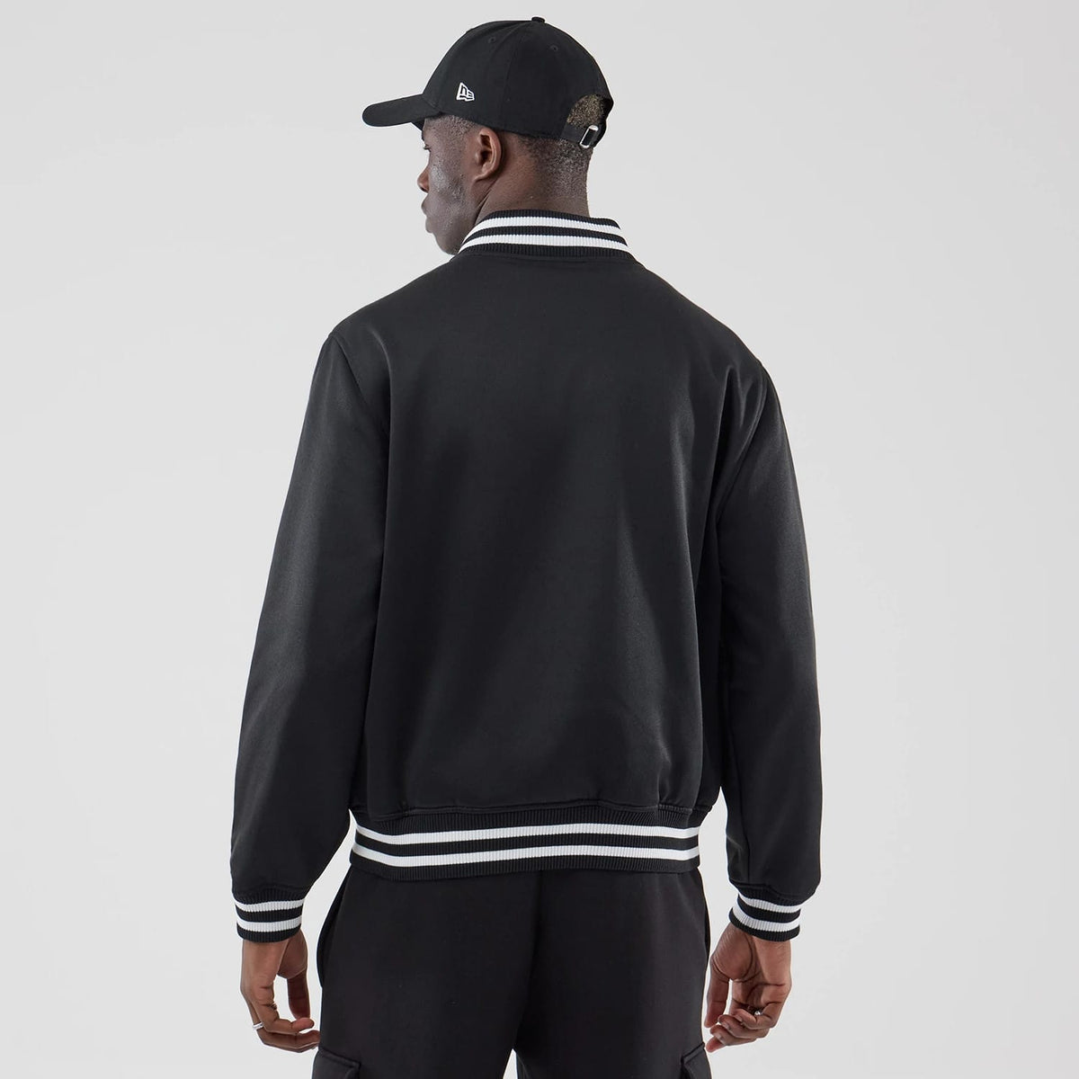 Detroit Tigers MLB Jersey Bomber Black Jacket-klyvox