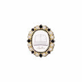 New Era 59FIFTY Day Brooch Black Pin Badge-klyvox