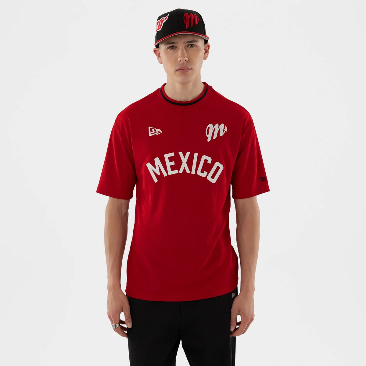 Mexico Diablos LMB Red Oversized T-Shirt-klyvox