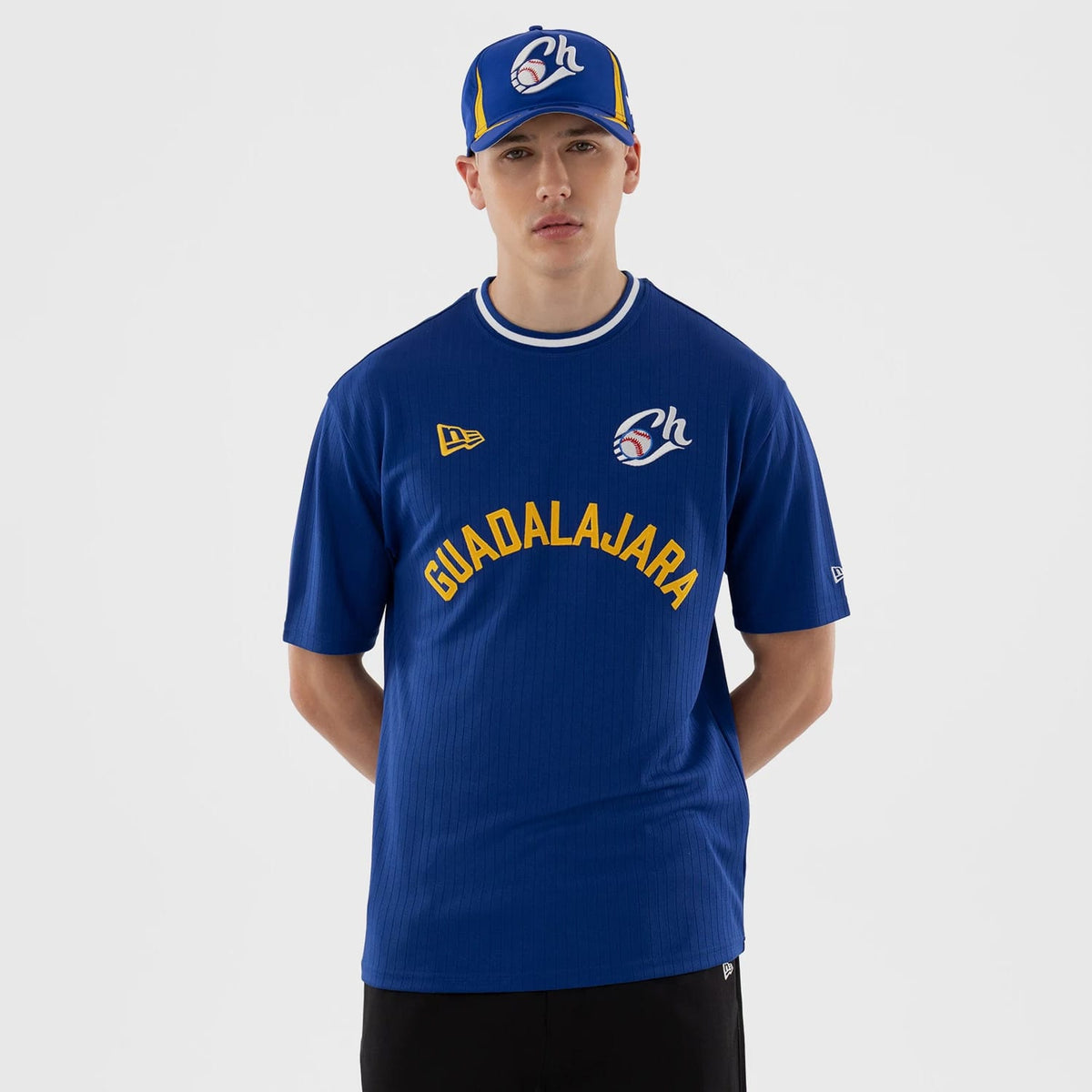 Charros De Jalisco LMB Blue Oversized T-Shirt-klyvox