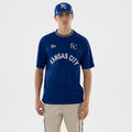 Kansas City Royals MLB Blue Oversized T-Shirt-klyvox