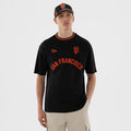 San Francisco Giants MLB Black Oversized T-Shirt-klyvox