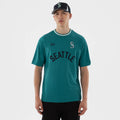 Seattle Mariners MLB Green Oversized T-Shirt-klyvox
