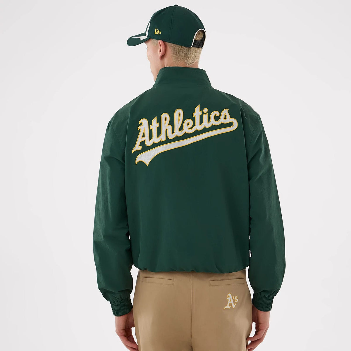 Athletics MLB Dark Green Sports Jacket-klyvox